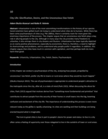 City Life: Glorification, Desire, and the Unconscious Size Fetish