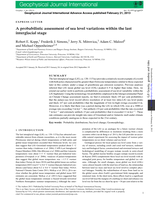 A probabilistic assessment of sea level variations within the Last Interglacial stage