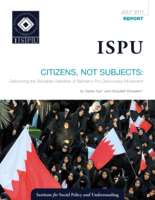 Citizens, not subjects: Debunking the Sectarian Narrative of Bahrain’s Pro-Democracy Movement