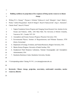 Building confidence in projections of the responses of living marine resources to climate change