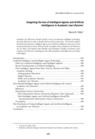 Imagining the Use of Intelligent Agents and Artificial Intelligence in Academic Law Libraries