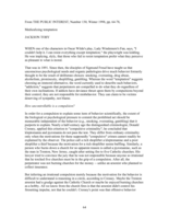 Medicalizing Temptation