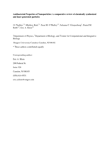 Antibacterial Properties of Nanoparticles: A Comparative Review of Chemically Synthesized and Laser-Generated Particles