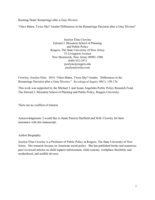 Once bitten, twice shy? Gender differences in the remarriage decision after a gray divorce
