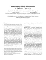 ApproxHadoop: Bringing Approximations to MapReduce Frameworks