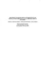 Seed source and region effects on growth rate and survival of blue spruce (Picea pungens) Christmas trees in New Jersey