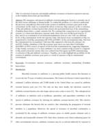 Co-selection of Mercury and Multiple Antibiotic Resistances in Bacteria Exposed to Mercury in the Fundulus heteroclitus Gut Microbiome