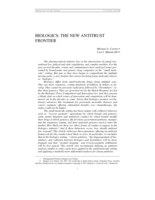 Biologics: The New Antitrust Frontier