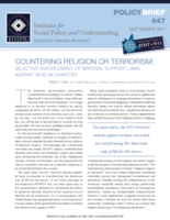 Countering Religion or Terrorism: Selective Enforcement of Material Support Laws Against Muslim Charities