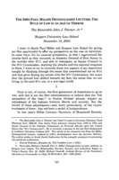 The 2004 Paul Miller Distinguished Lecture:The Rule of Law in an Age of Terror