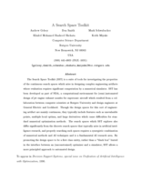 A Search Space Toolkit