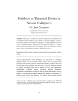 Fetishism as theatrical device in Nelson Rodrigues’s Os sete gatinhos