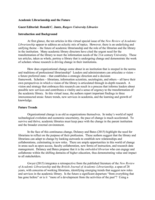 Academic Librarianship and the Future