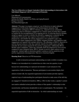 The use of directives to repair embodied (mis)understandings in interactions with individuals diagnosed with frontotemporal dementia