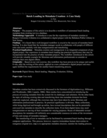 Batch Loading in Metadata Creation: A Case Study the Rutgers University Libraries Experience