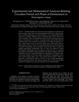 Experimental and Mathematical Analyses Relating Circadian Period and Phase of Entrainment in Neurospora crassa