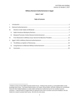 Military electoral authoritarianism in Egypt