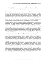Protecting Rights as a Counterterrorism Tool: the Case of American Muslims