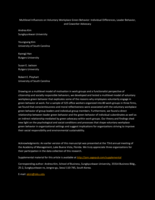 Multilevel influences on voluntary workplace green behavior: Individual differences, leader behavior, and coworker advocacy