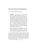 Art-iculating the analysis: systemizing the decision to use visuals as legal reasoning