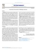 Functional assessment of multiple sclerosis