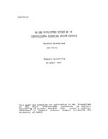 On the development of an instructional operating system project