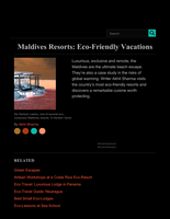 Maldives Resorts: Eco-Friendly Vacations