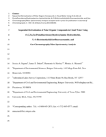 Sequential Derivatization of Polar Organic Compounds in Cloud Water Using O-(2,3,4,5,6-Pentafluorobenzyl)hydroxylamine Hydrochloride, N, O-Bis(trimethylsilyl)trifluoroacetamide, and Gas-Chromatography/Mass Spectrometry Analysis