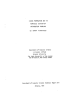 Errors propagation and the numerical solution of optimization problems