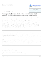 Heterogeneity Between Ducts of the Same Nuclear Grade Involved by Duct Carcinoma In Situ (DCIS) of the Breast