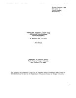 Penalty Formulation for Zero-One Nonlinear Programming