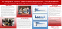The Undergraduate Experience: Is it Enhanced Through Employment as a Library Student Worker?