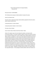Predicting barrier passage and habitat suitability for migratory fish species