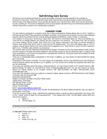 Self-driving cars survey questionnaire
