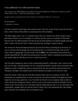 I Was Addicted to Sex With Married Women