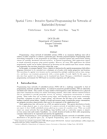 Spatial views : iterative spatial programming for networks of embedded systems