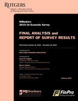 NJBankers 2015-16 Economic Survey: Final Analysis and Report of Survey Results