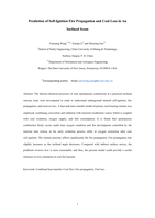 Prediction of Self-Ignition Fire Propagation and Coal Loss in An Inclined Seam