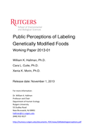 Public Perceptions of Labeling Genetically Modified Foods