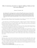 Effect of volunteering and pensions on subjective wellbeing of elderly -- are there cross-country differences?