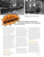 Archives Reenergized: Using a Milestone Anniversary to Reinvigorate Interest in Your Collections