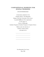Compositional Modeling for Spatial Problems