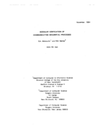 Modular Verification of Communicating Sequential Processes