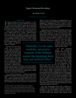 Egypt’s protracted revolution