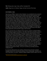 Floating castles, Legos, Candy, and Play: Counterplay 2016