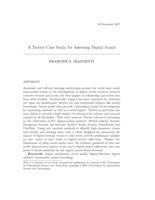 A Twitter Case Study for Assessing Digital Sound