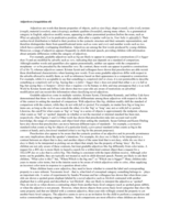 Adjectives