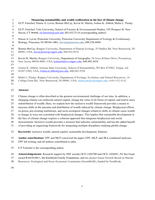 Wealth reallocation and sustainability under climate change
