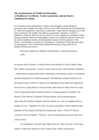 The enchantment of neoliberal education: a healthcare certificate, youth aspirations, and an elusive adulthood in Ghana