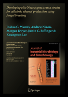 Developing elite Neurospora crassa strains for cellulosic ethanol production using fungal breeding